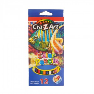 CORBAS LAPIZ COLOR 17.5cm x 12u LARGOS
